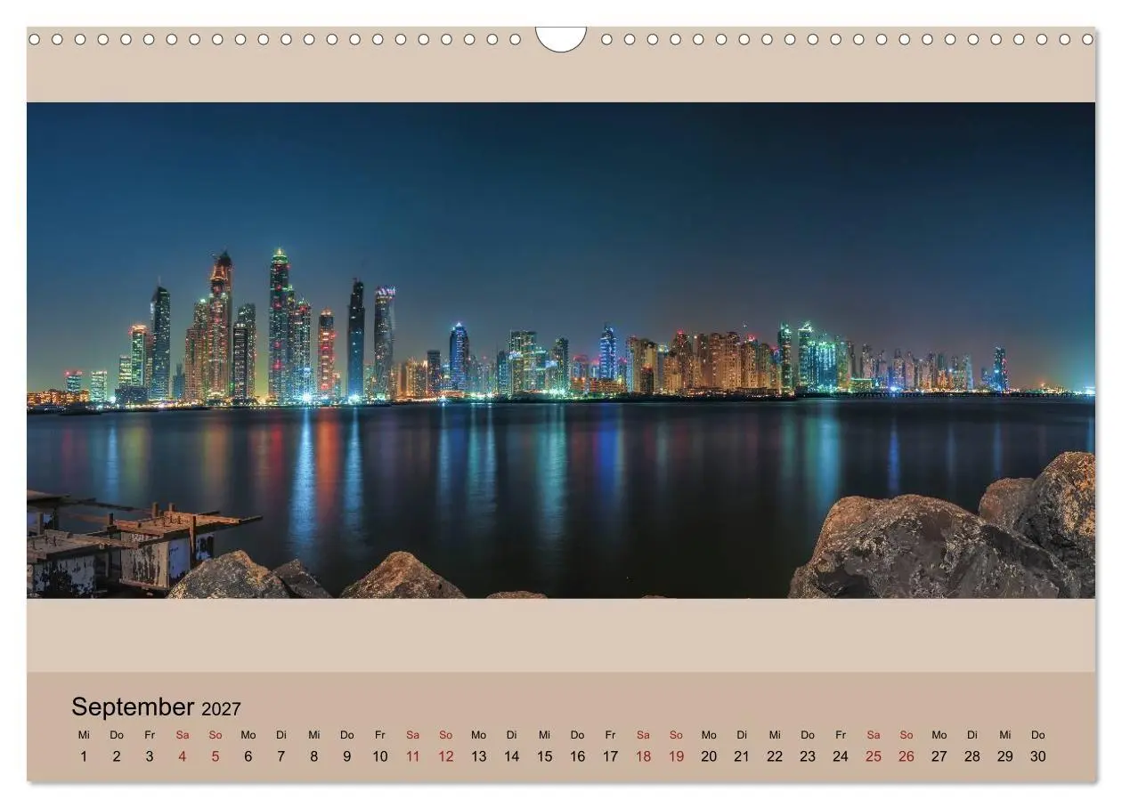 Bild: 9783569916685 | Impressions of Dubai 2027 (Wandkalender 2027 DIN A3 quer), CALVENDO...