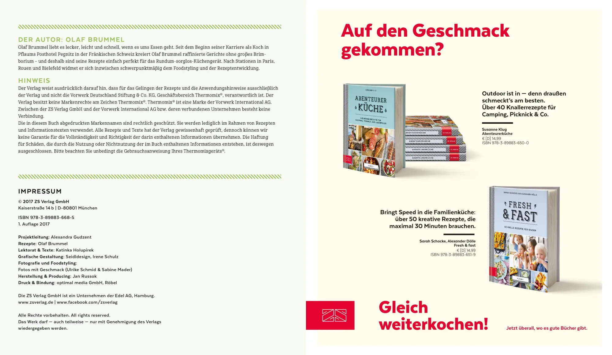 Bild: 9783898836685 | Yummy! Ganz fix für den Thermomix® | Olaf Brummel | Buch | 96 S. | ZS