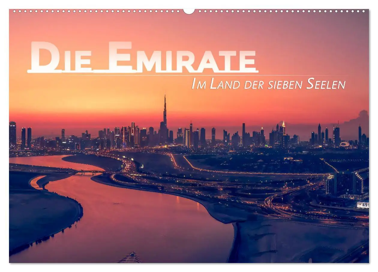 Cover: 9783457416785 | Die Emirate - Im Land der sieben Seelen (Wandkalender 2026 DIN A2...