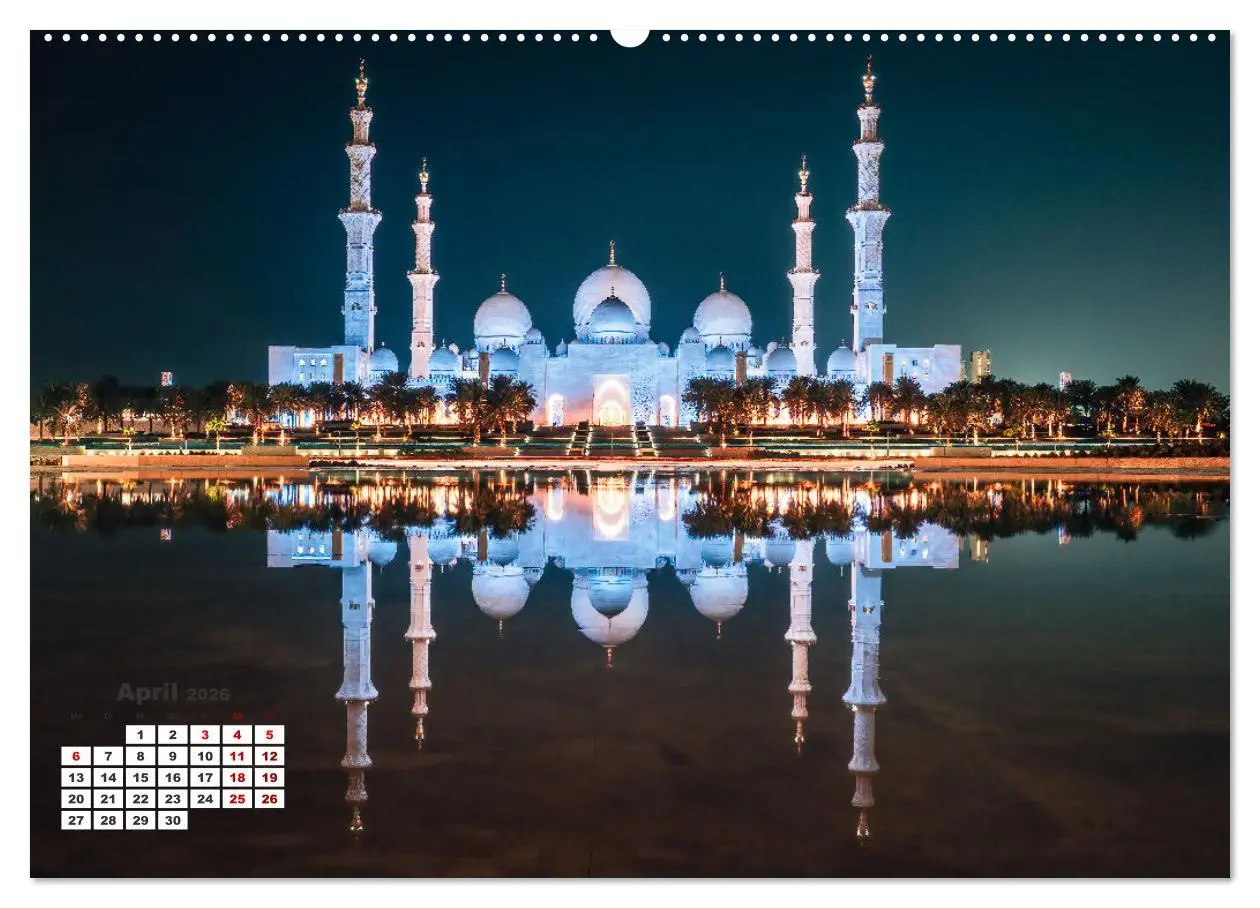 Bild: 9783457416785 | Die Emirate - Im Land der sieben Seelen (Wandkalender 2026 DIN A2...