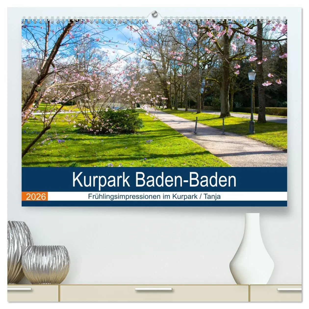 Cover: 9783457726785 | Kurpark Baden-Baden (hochwertiger Premium Wandkalender 2026 DIN A2...