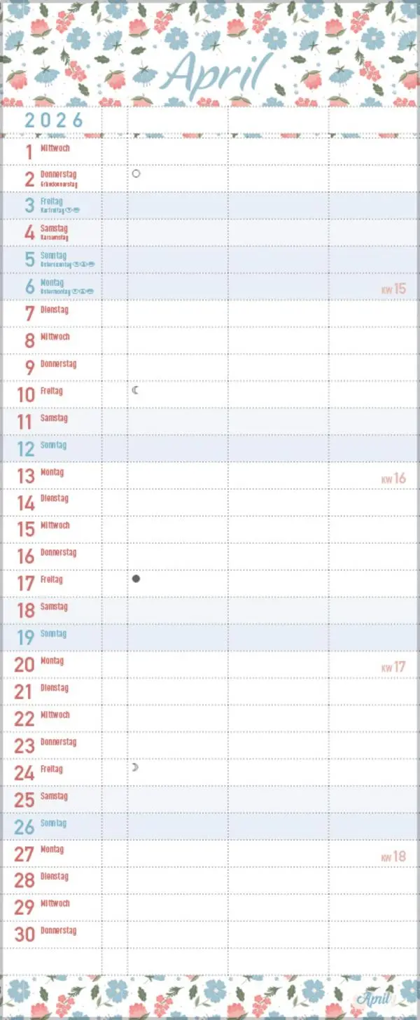 Bild: 9783731886785 | Familientimer Wir planen das! 2026 | Verlag Korsch | Kalender | 14 S.