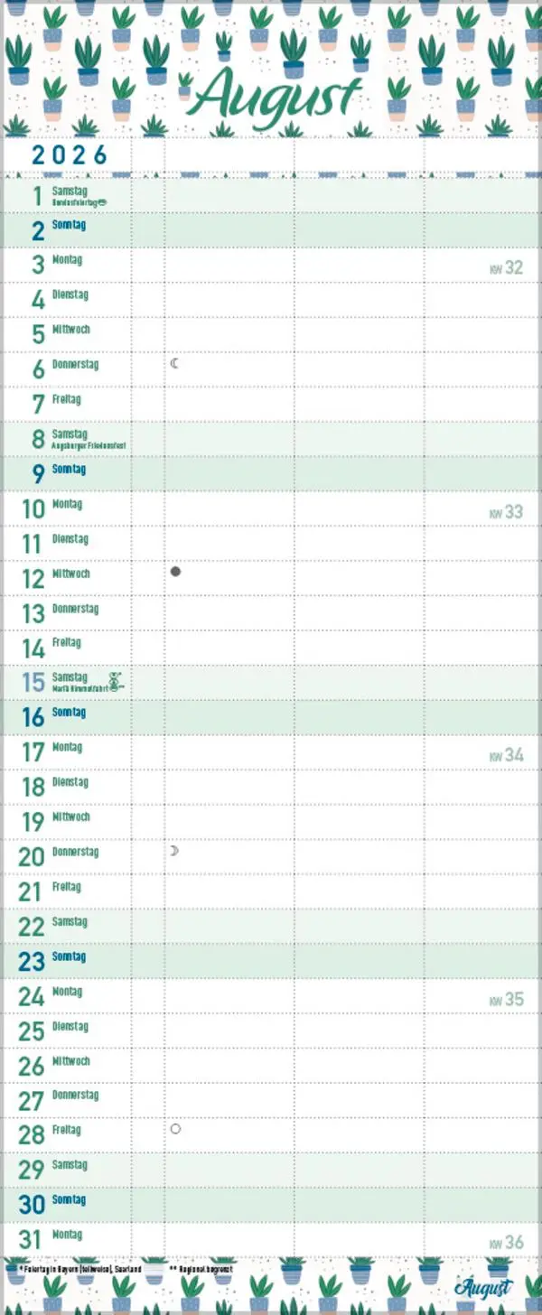 Bild: 9783731886785 | Familientimer Wir planen das! 2026 | Verlag Korsch | Kalender | 14 S.