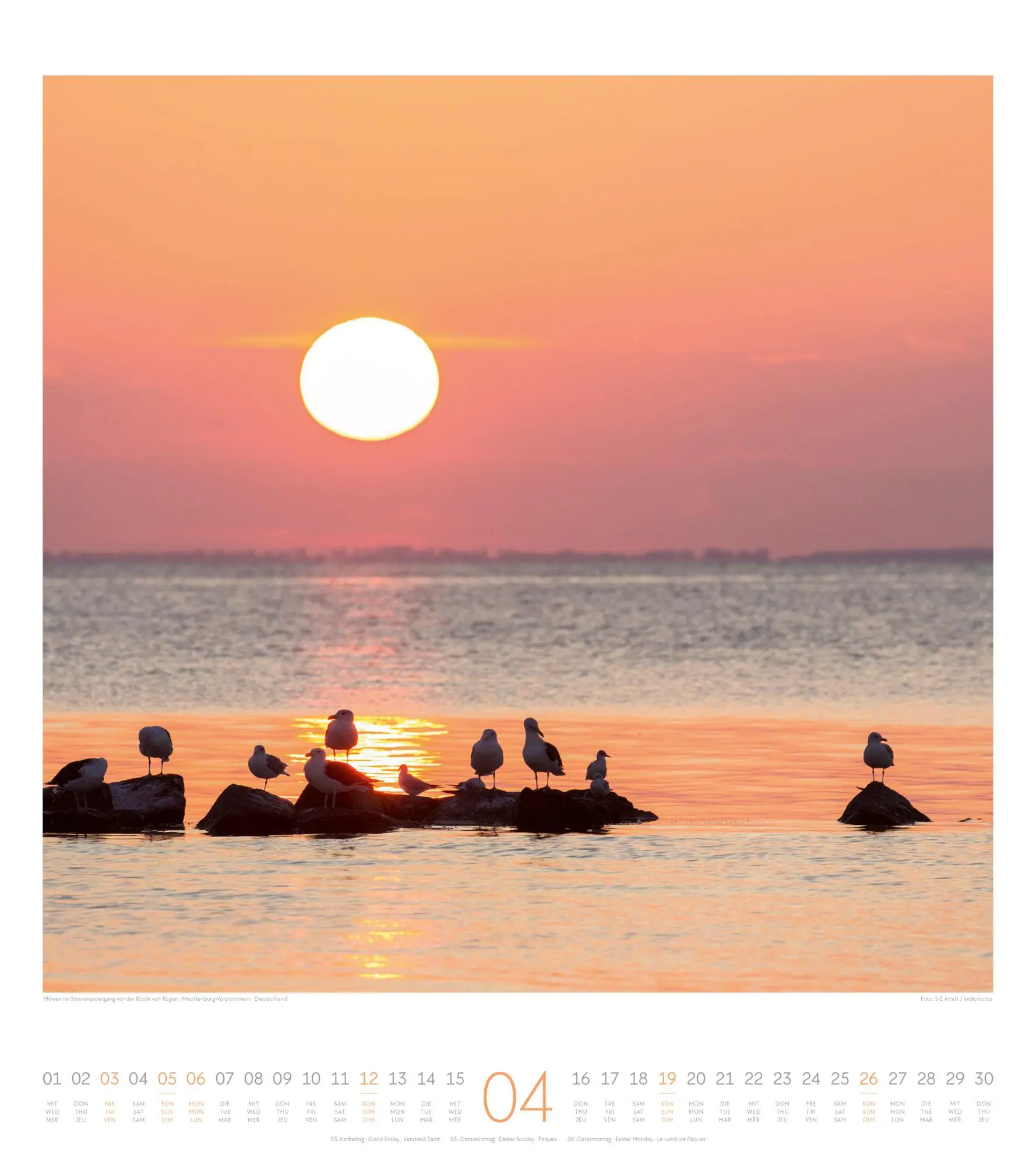 Bild: 9783838426785 | Meeresstille Kalender 2026 | Ackermann Kunstverlag GmbH | Kalender