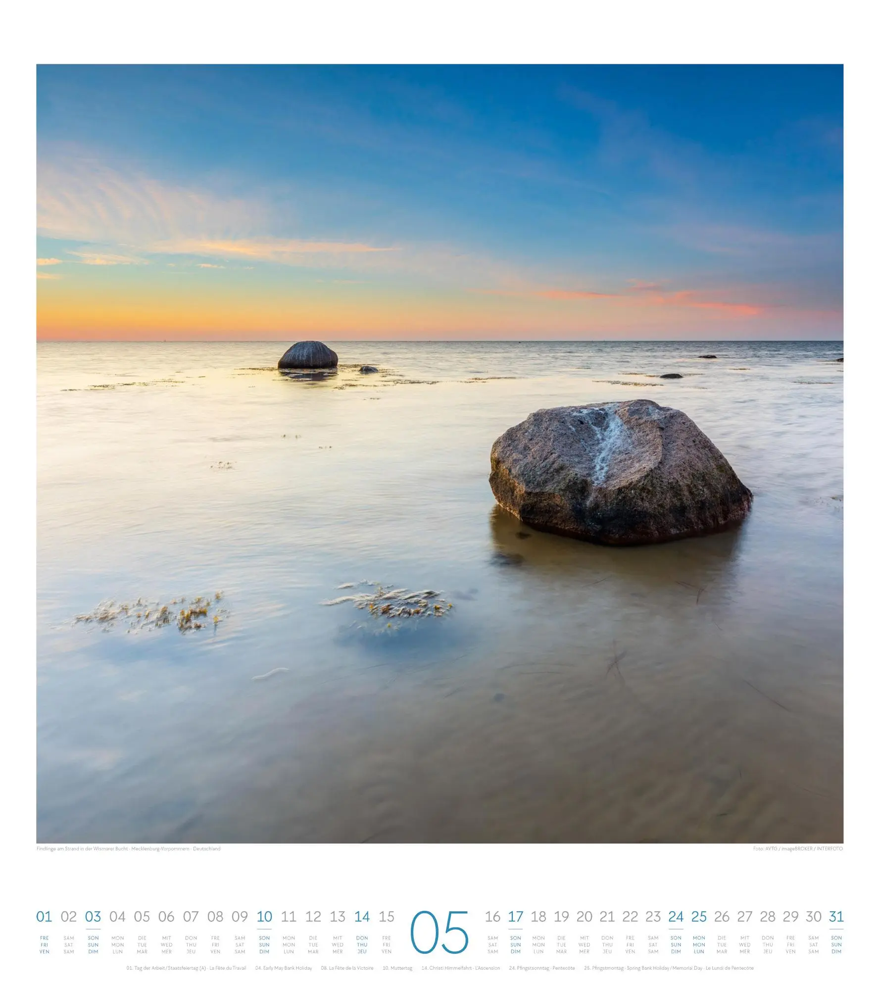 Bild: 9783838426785 | Meeresstille Kalender 2026 | Ackermann Kunstverlag GmbH | Kalender