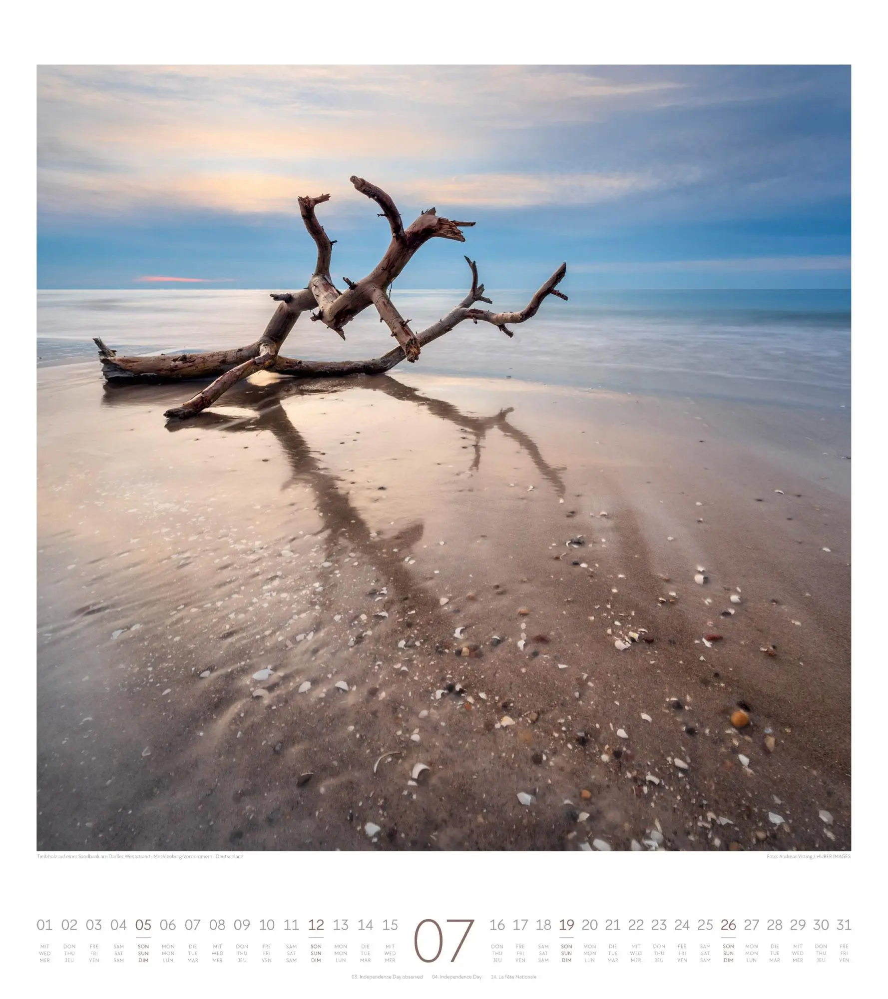 Bild: 9783838426785 | Meeresstille Kalender 2026 | Ackermann Kunstverlag GmbH | Kalender