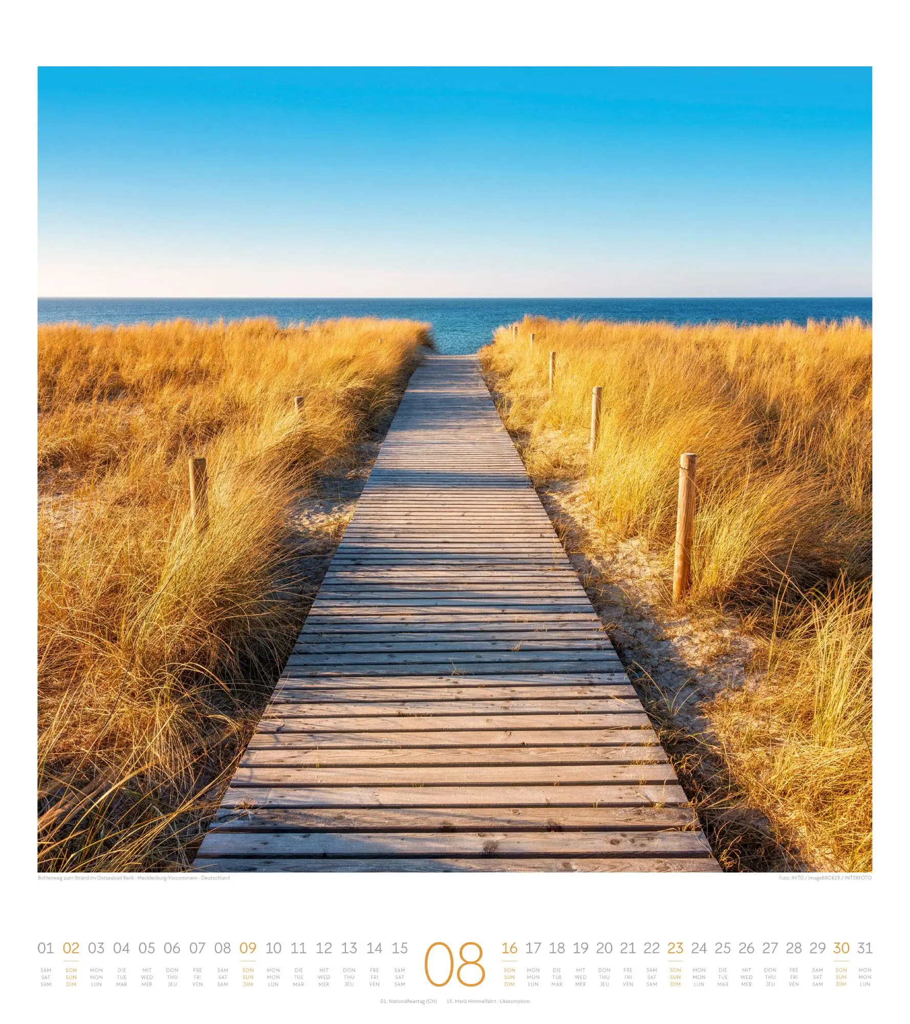 Bild: 9783838426785 | Meeresstille Kalender 2026 | Ackermann Kunstverlag GmbH | Kalender