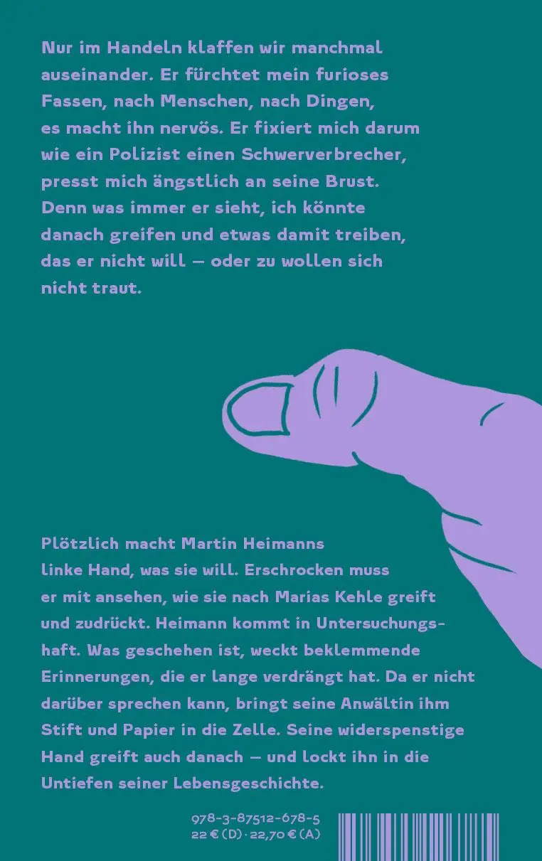 Rückseite: 9783875126785 | Die widerspenstige Hand | Nils Dorenbeck | Buch | 144 S. | Deutsch