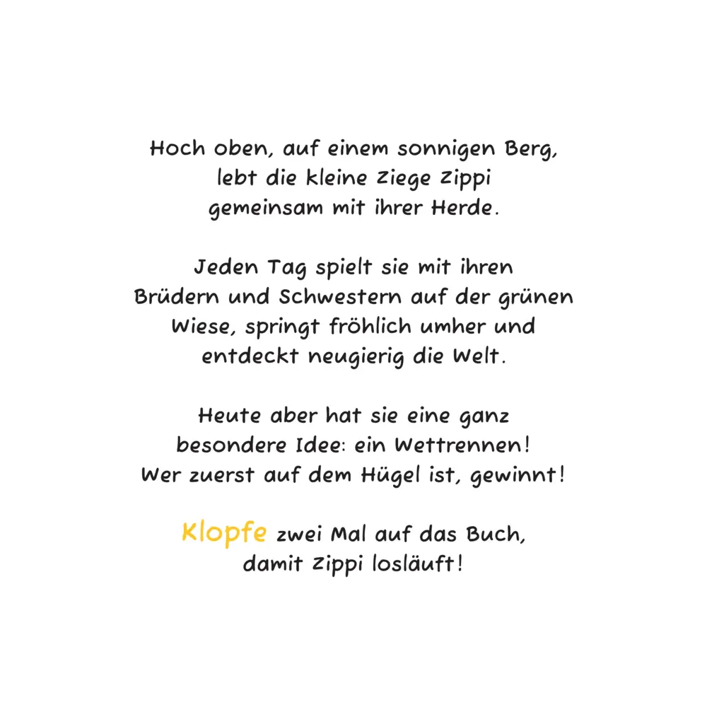 Bild: 9783902776785 | Zippi die Ziege - Das Mitmachbuch ab 2 Jahren, in dem die Kinder...