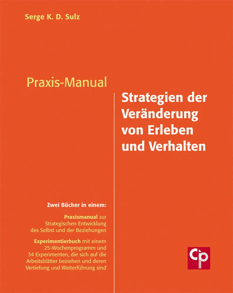 Cover: 9783932096785 | Praxis-Manual Strategien der Veränderung von Erleben und Verhalten