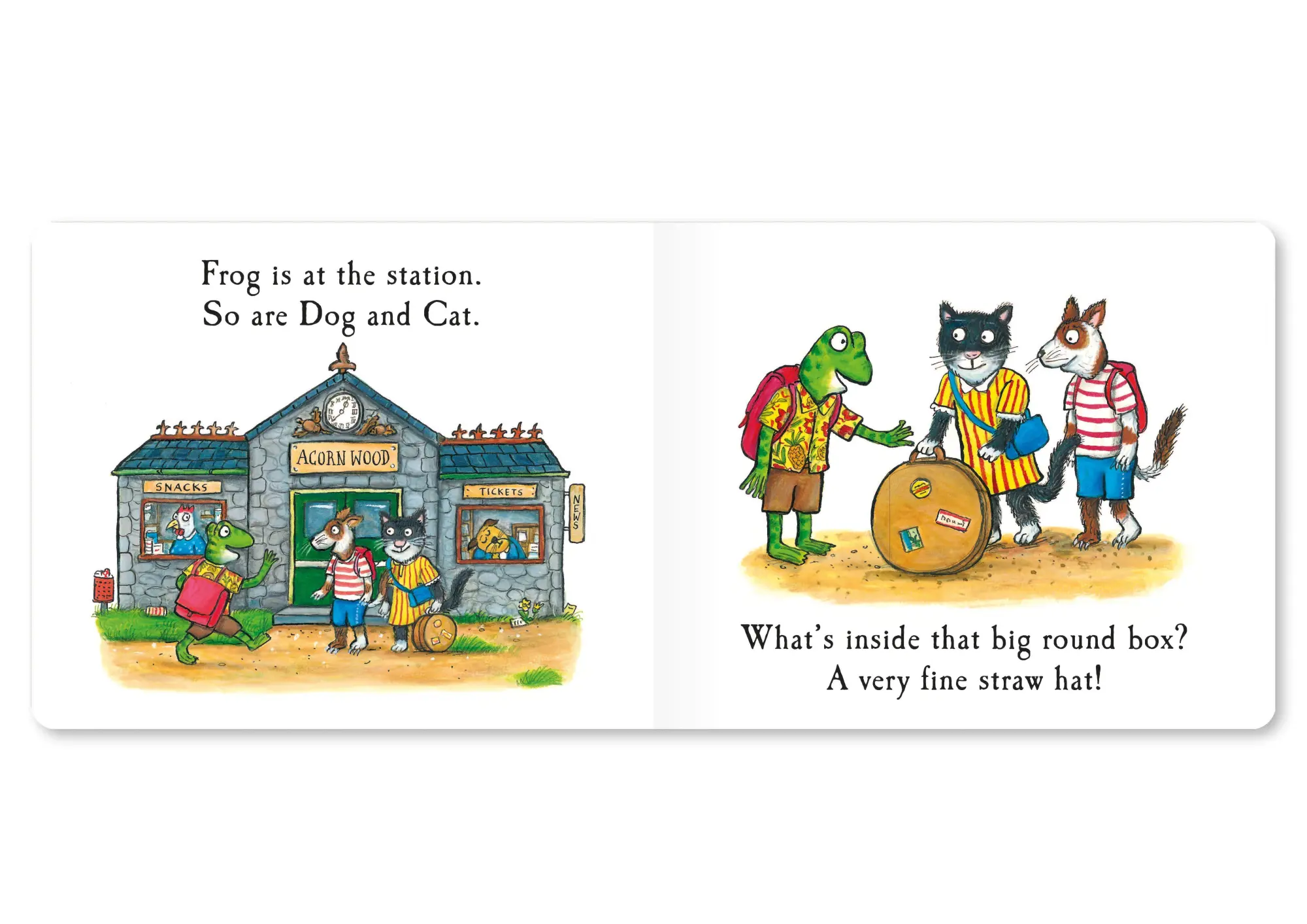 Bild: 9781035006885 | Frog's Day Out | A Lift-the-flap Story | Julia Donaldson | Buch | 2024