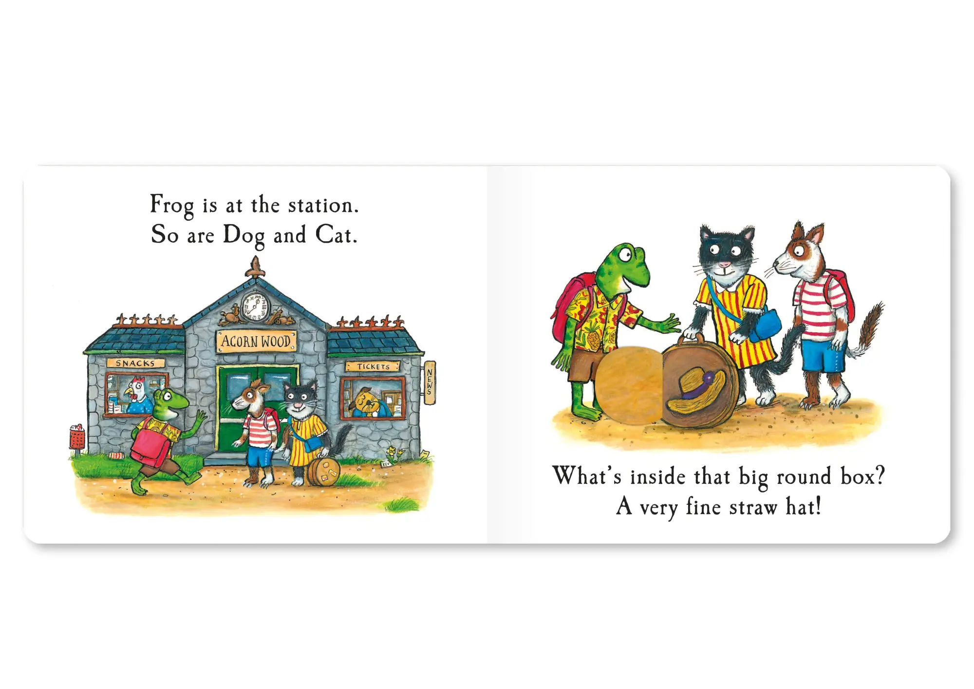 Bild: 9781035006885 | Frog's Day Out | A Lift-the-flap Story | Julia Donaldson | Buch | 2024