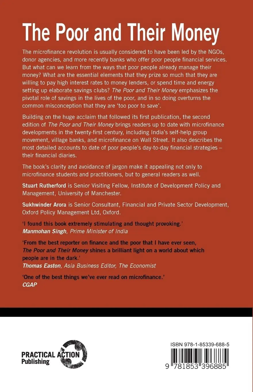 Rückseite: 9781853396885 | The Poor and their Money | Stuart Rutherford | Taschenbuch | Englisch