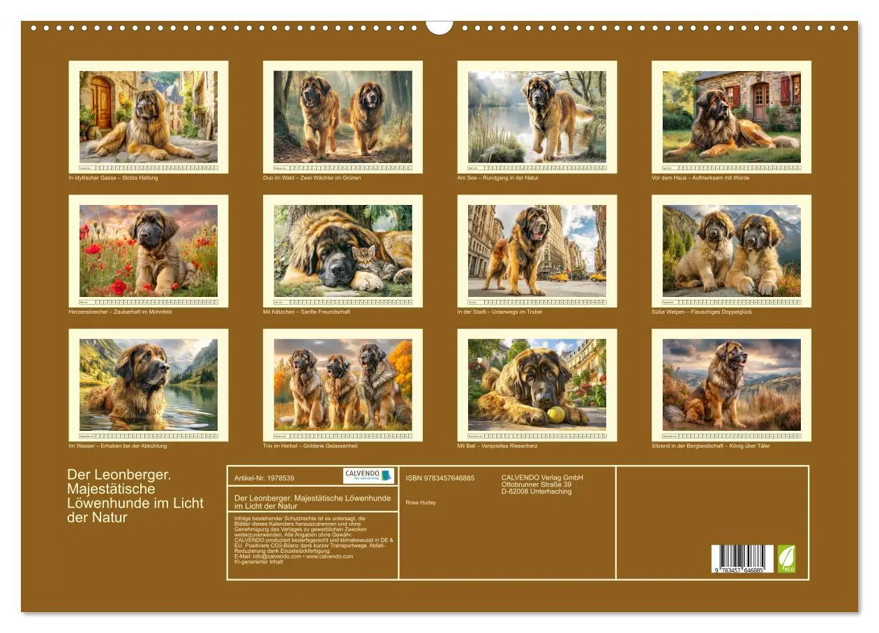 Bild: 9783457646885 | Der Leonberger. Majestätische Löwenhunde im Licht der Natur...