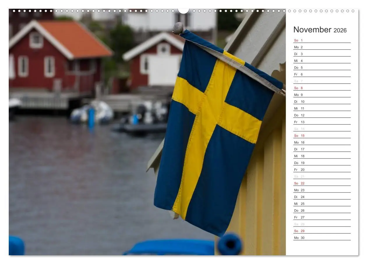 Bild: 9783516046885 | Unterwegs in Schweden (Wandkalender 2026 DIN A2 quer), CALVENDO...