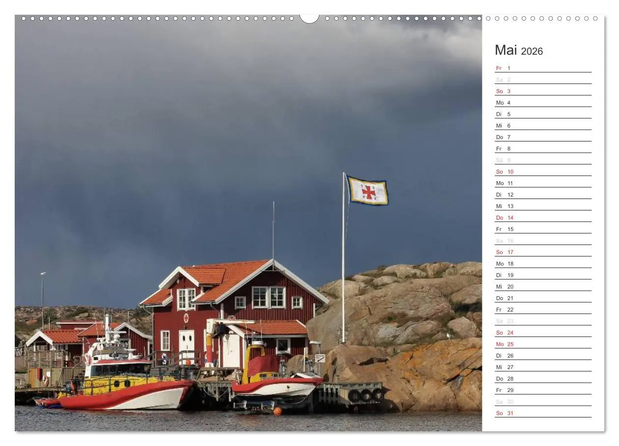 Bild: 9783516046885 | Unterwegs in Schweden (Wandkalender 2026 DIN A2 quer), CALVENDO...