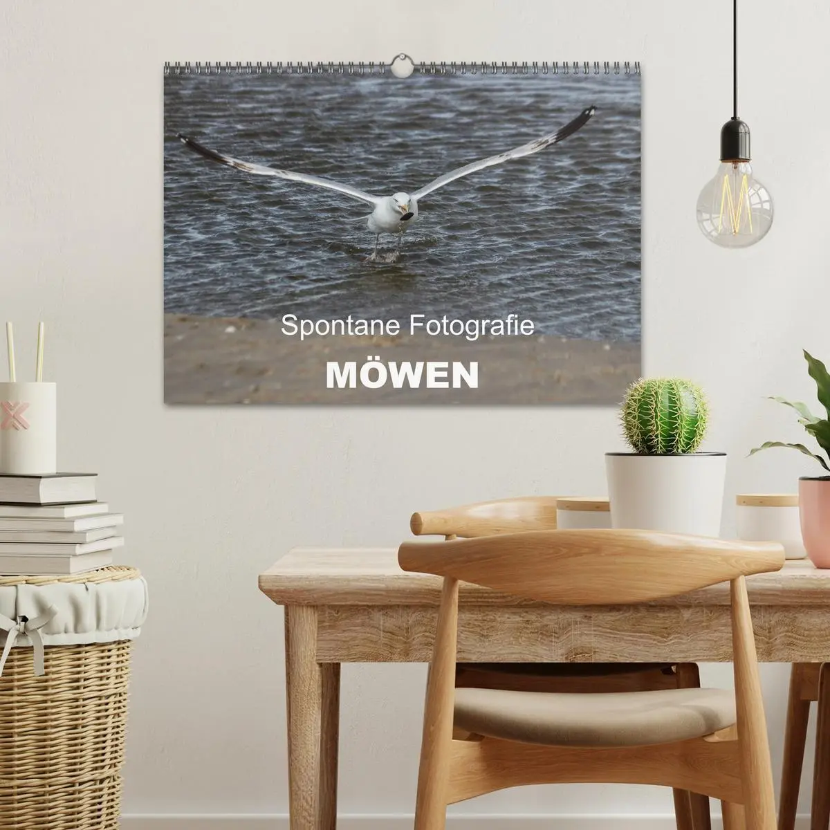 Bild: 9783516116885 | Spontane Fotografie - Möwen (Wandkalender 2026 DIN A3 quer),...