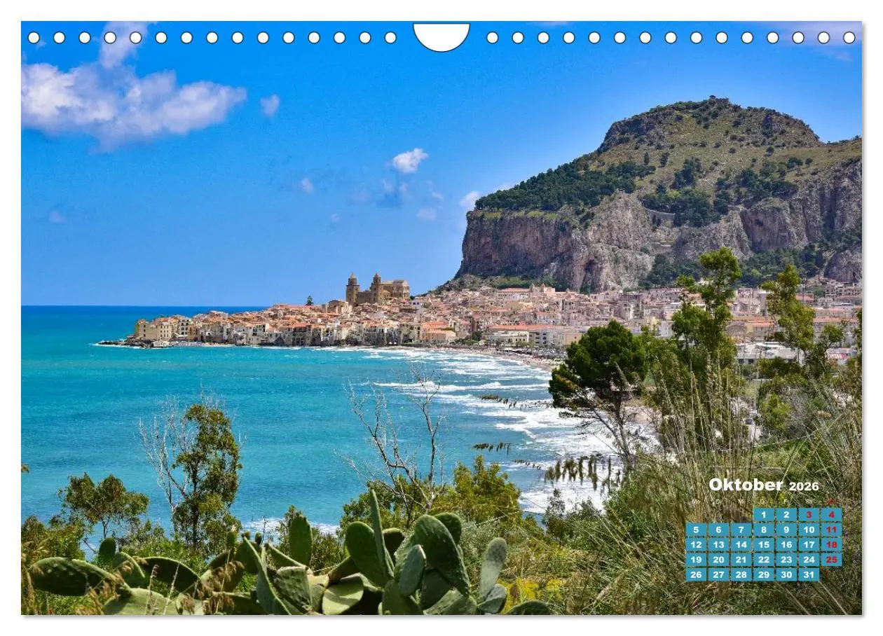 Bild: 9783516596885 | Sizilien - von Cefalù bis Trapani (Wandkalender 2026 DIN A4 quer),...