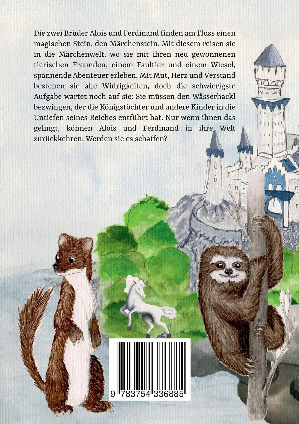 Rückseite: 9783754336885 | Der Märchenstein | Der Dämon des Wassers | Chris C. Murmele | Buch