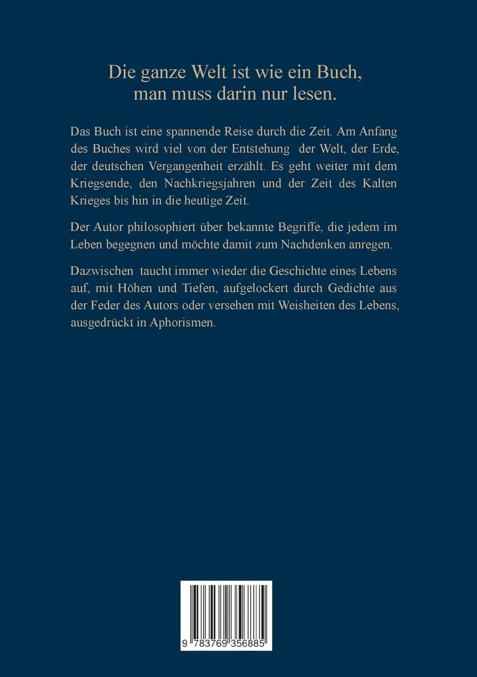Rückseite: 9783769356885 | Eine Reise durch die Weltgeschichte Band 2 | Helmut Preußler | Buch