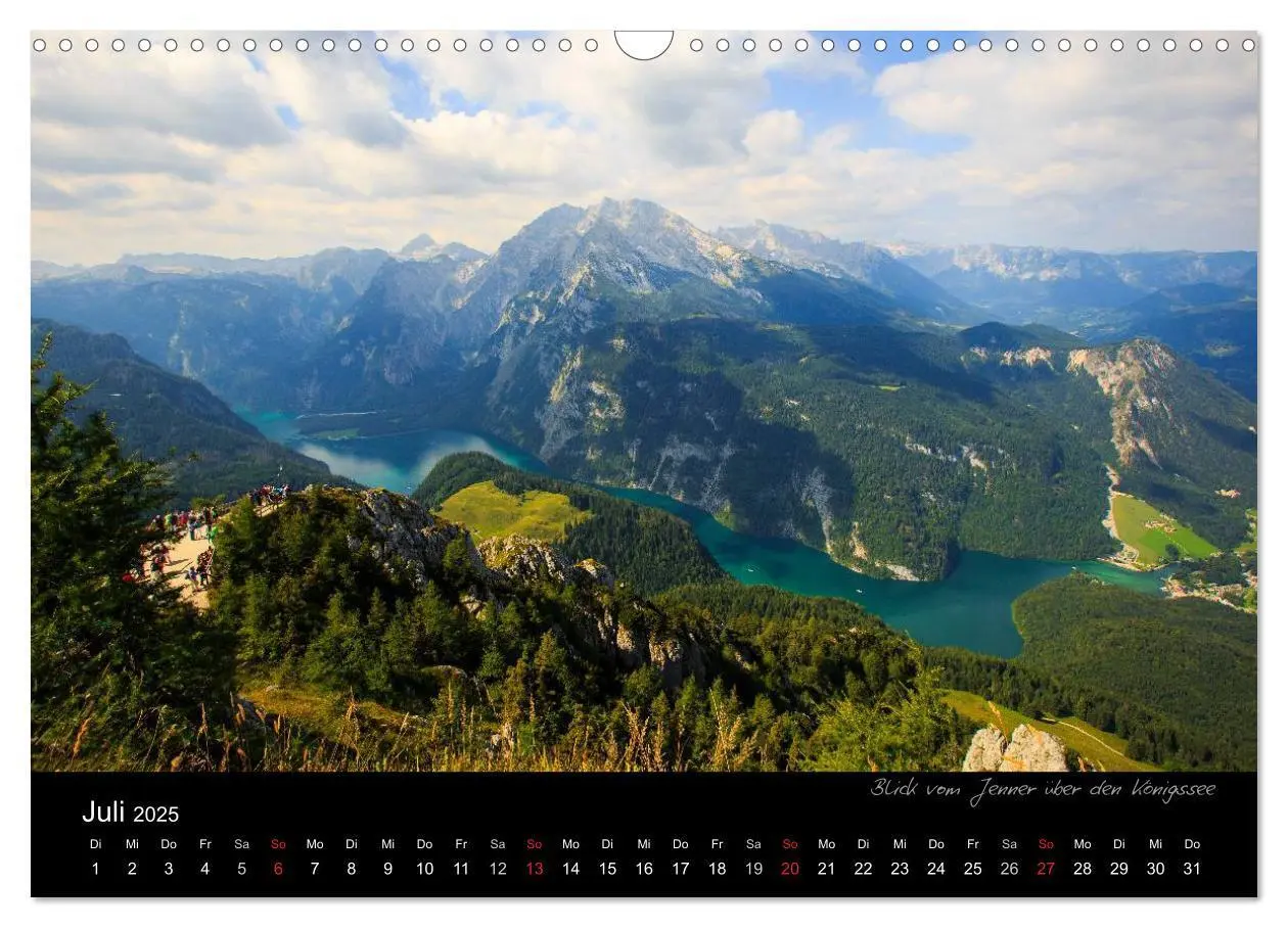 Bild: 9783435786985 | Berchtesgadener Land (Wandkalender 2025 DIN A3 quer), CALVENDO...
