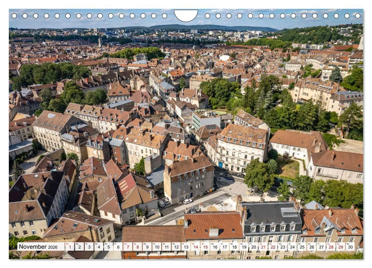 Bild: 9783457566985 | Frankreich - Besançon (Wandkalender 2026 DIN A4 quer), CALVENDO...