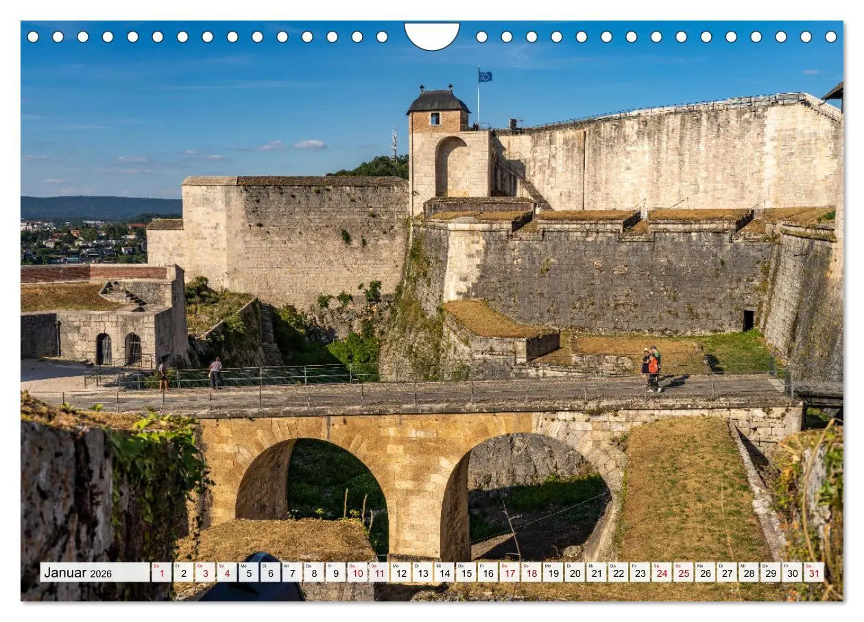 Bild: 9783457566985 | Frankreich - Besançon (Wandkalender 2026 DIN A4 quer), CALVENDO...
