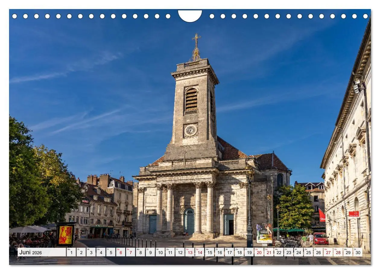 Bild: 9783457566985 | Frankreich - Besançon (Wandkalender 2026 DIN A4 quer), CALVENDO...