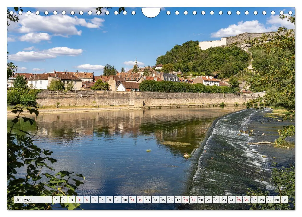Bild: 9783457566985 | Frankreich - Besançon (Wandkalender 2026 DIN A4 quer), CALVENDO...