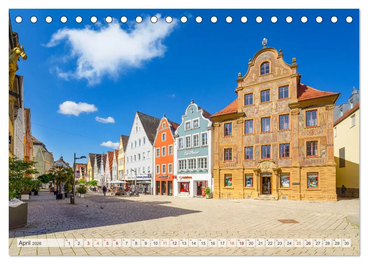 Bild: 9783457636985 | Ellwangen Impressionen (Tischkalender 2026 DIN A5 quer), CALVENDO...
