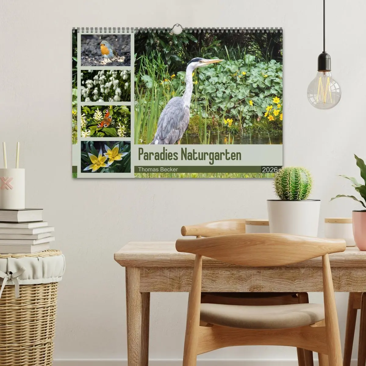Bild: 9783457946985 | Paradies Naturgarten (Wandkalender 2026 DIN A3 quer), CALVENDO...