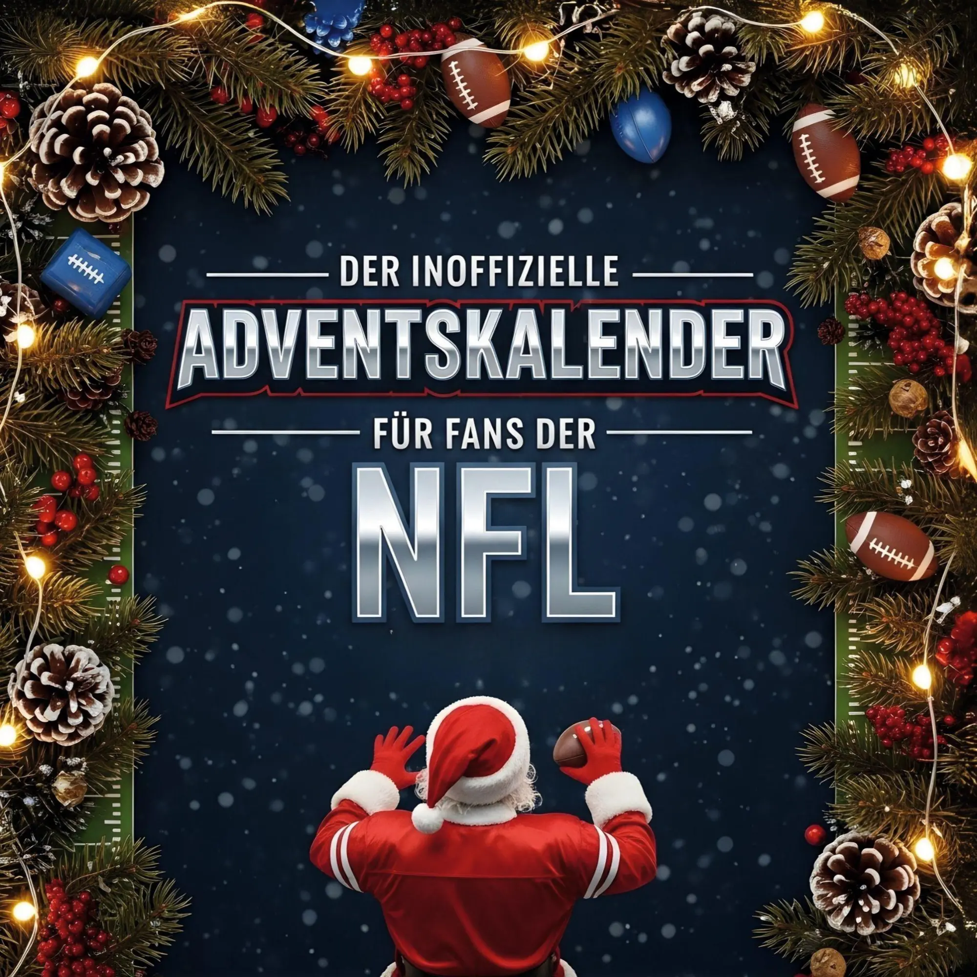 Cover: 9783695306985 | Der inoffizielle Adventskalender für Fans der NFL | Ella Horn | Buch