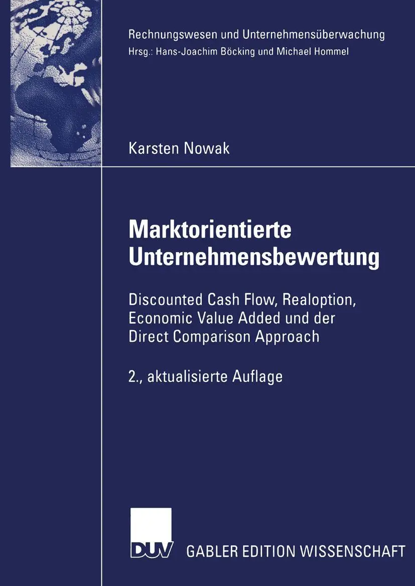 Cover: 9783824476985 | Marktorientierte Unternehmensbewertung | Karsten Nowak | Taschenbuch