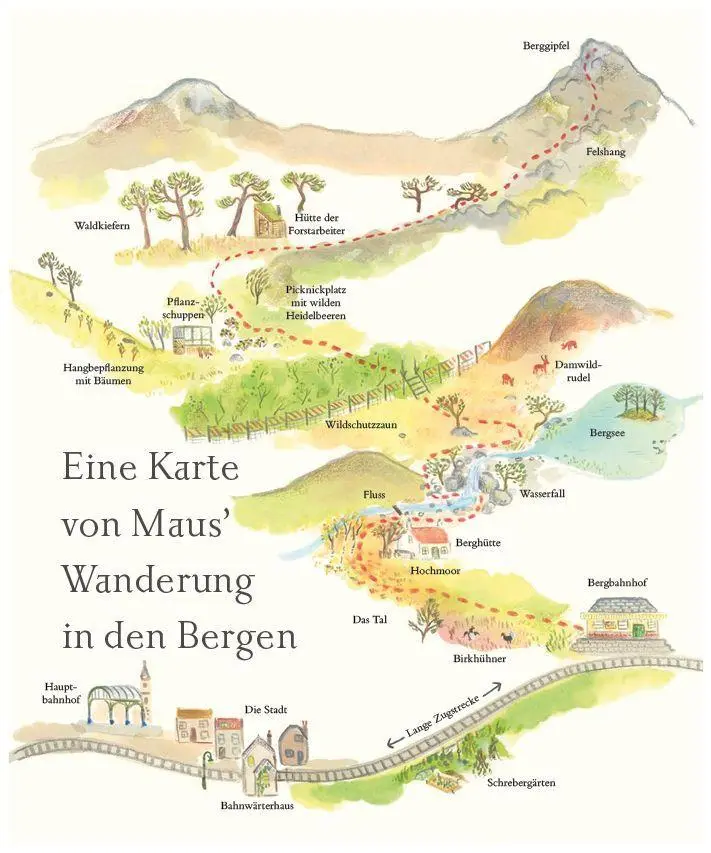 Bild: 9783956146985 | Mit Maus in den Bergen | Eine Wanderung durch die Natur | Alice Melvin