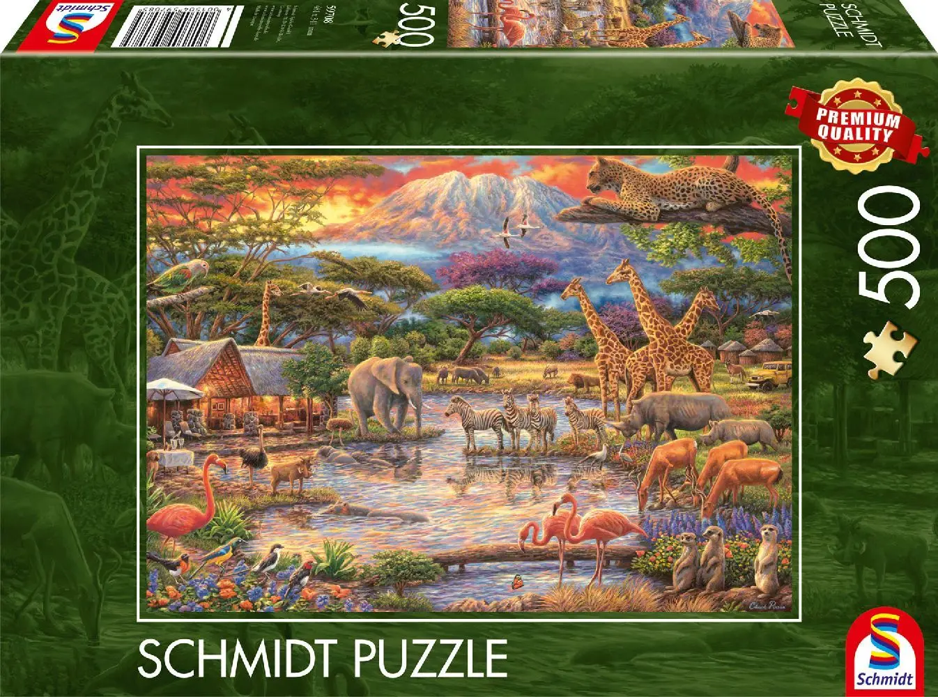 Cover: 4001504597085 | Paradies am Kilimandscharo | Spiel | Schachtel | 59708 | Deutsch