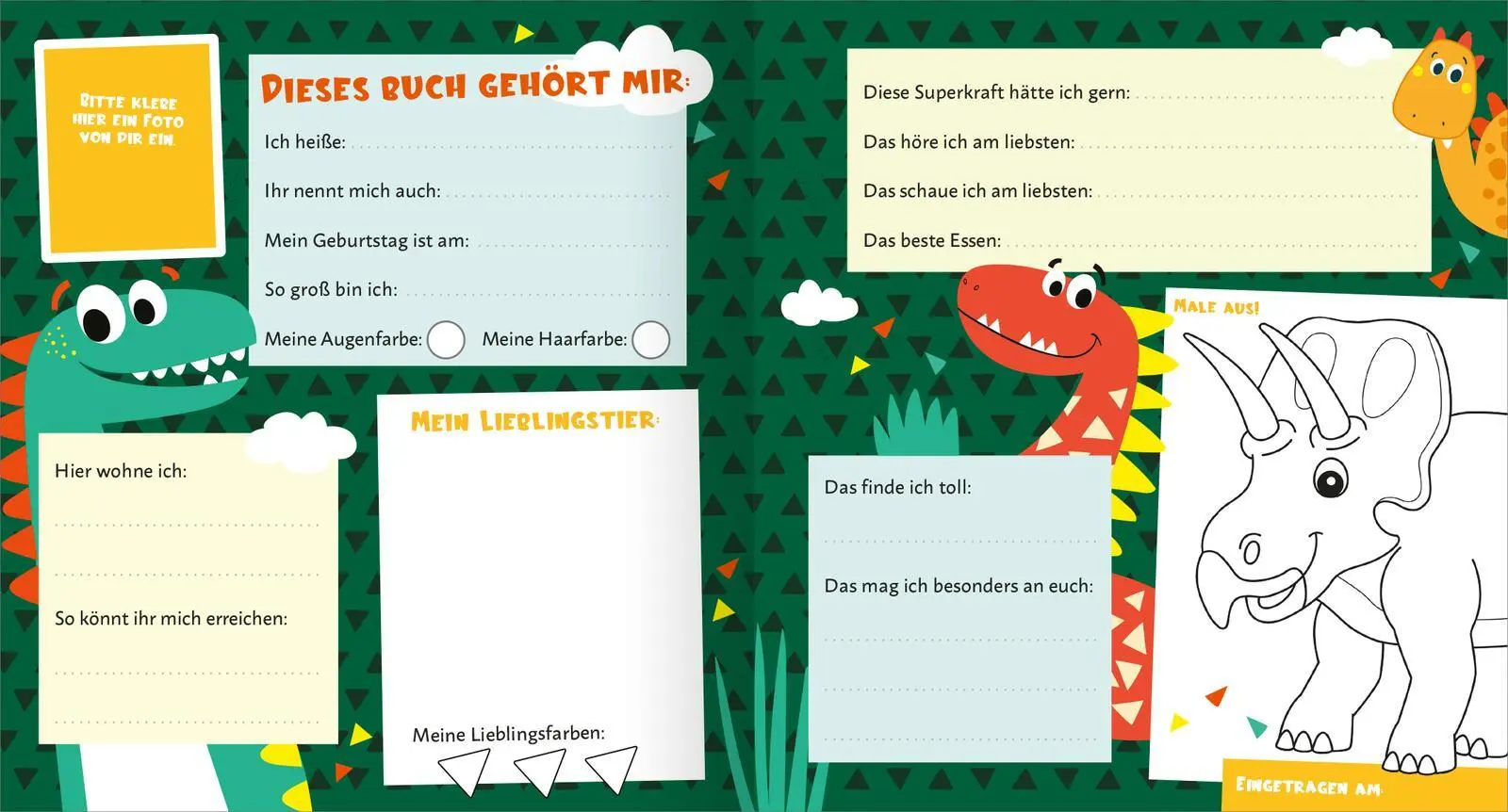 Bild: 4014489137085 | Meine Freunde - Dino | Buch | 64 S. | Deutsch | 2025 | arsEdition GmbH