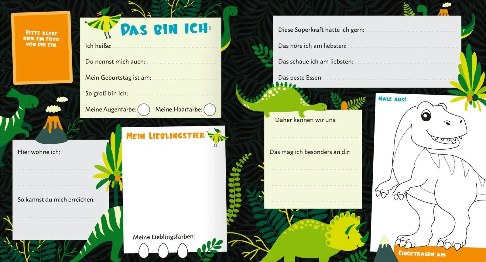 Bild: 4014489137085 | Meine Freunde - Dino | Buch | 64 S. | Deutsch | 2025 | arsEdition GmbH