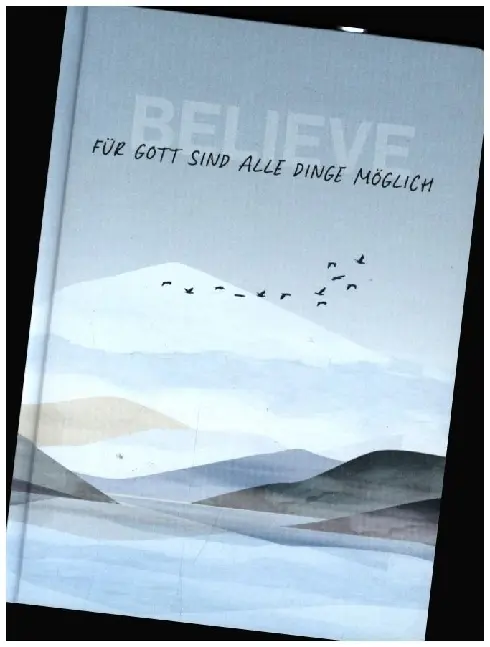 Cover: 4029856847085 | Für Gott sind alle Dinge möglich - Notizbuch | Buch | 176 S. | Deutsch