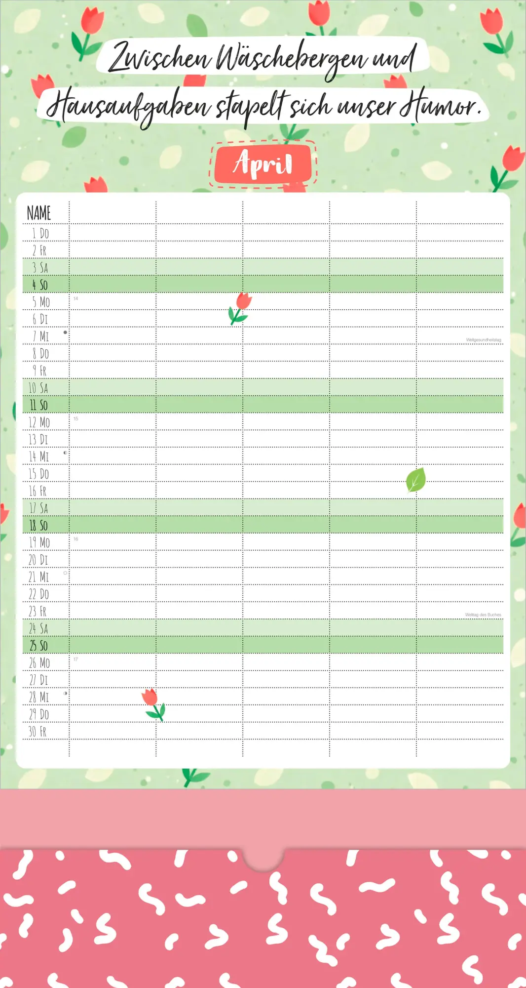 Bild: 4069095017085 | Familienplaner à la Carte 2027 | Kalender | 14 S. | Deutsch | 2027
