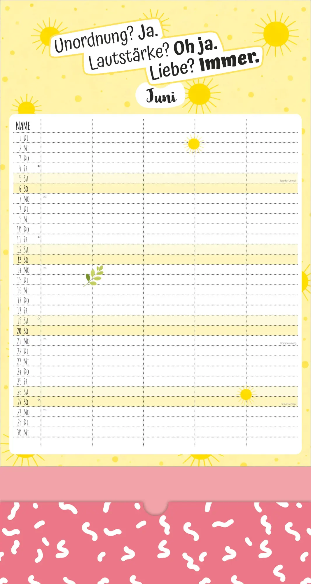 Bild: 4069095017085 | Familienplaner à la Carte 2027 | Kalender | 14 S. | Deutsch | 2027