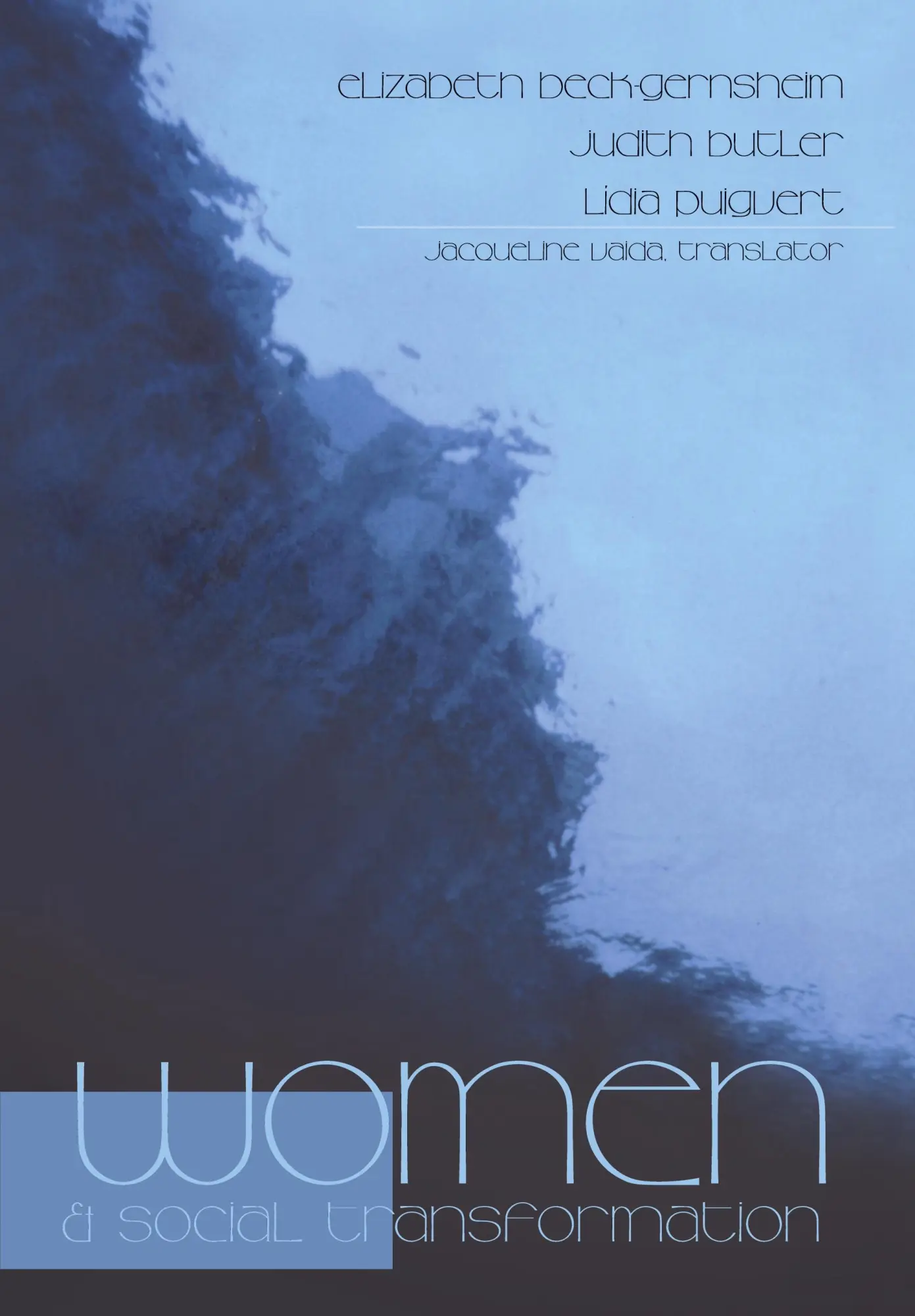 Cover: 9780820467085 | Women and Social Transformation | Translated by Jacqueline Vaida