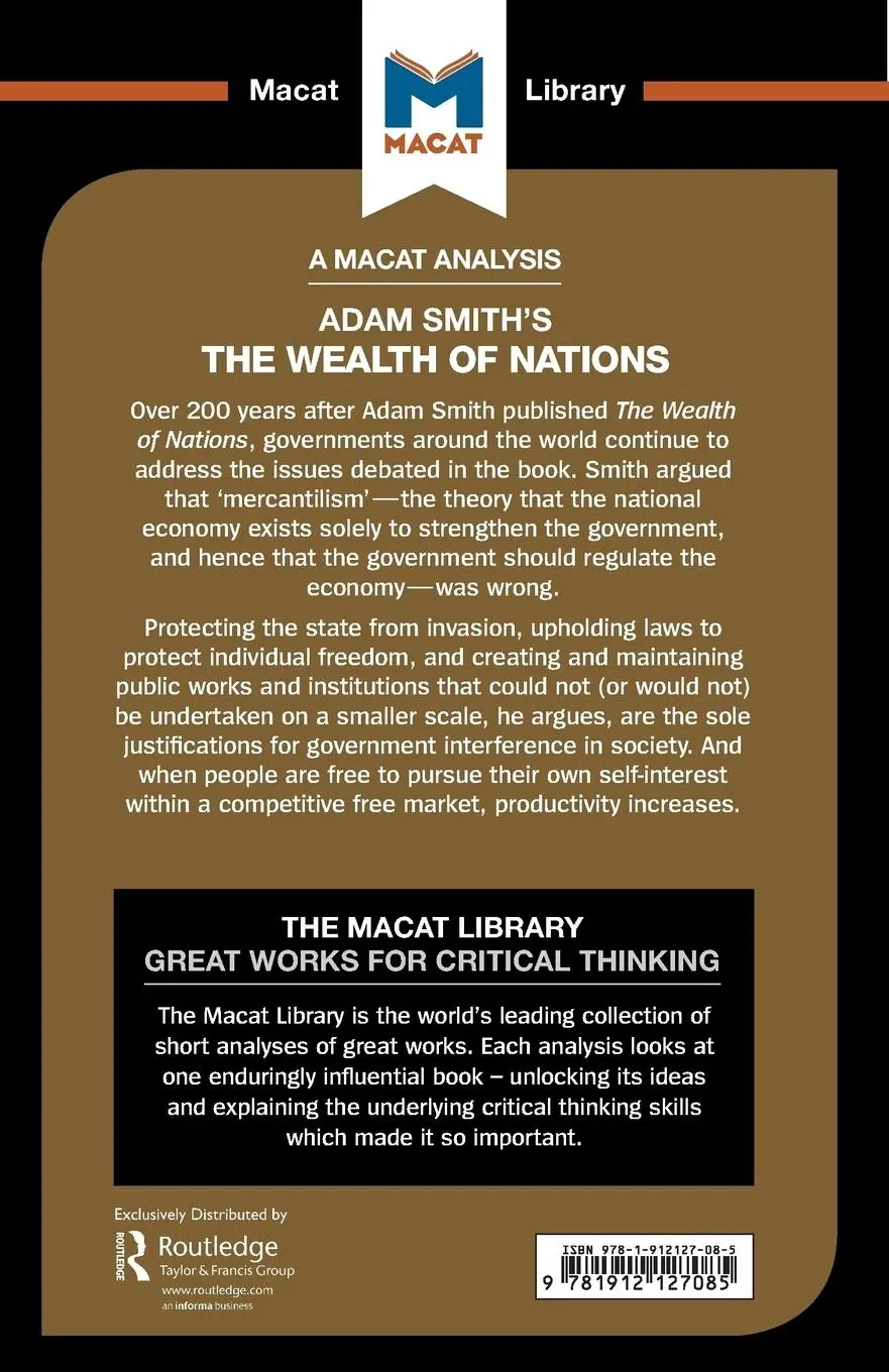 Rückseite: 9781912127085 | An Analysis of Adam Smith's The Wealth of Nations | John Collins