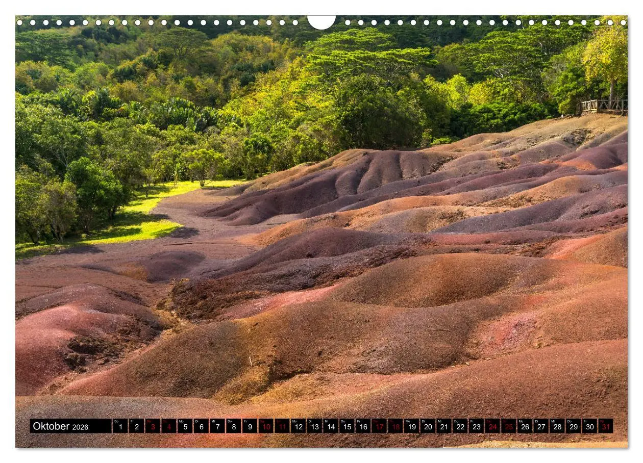 Bild: 9783457837085 | Trauminsel Mauritius (Wandkalender 2026 DIN A3 quer), CALVENDO...