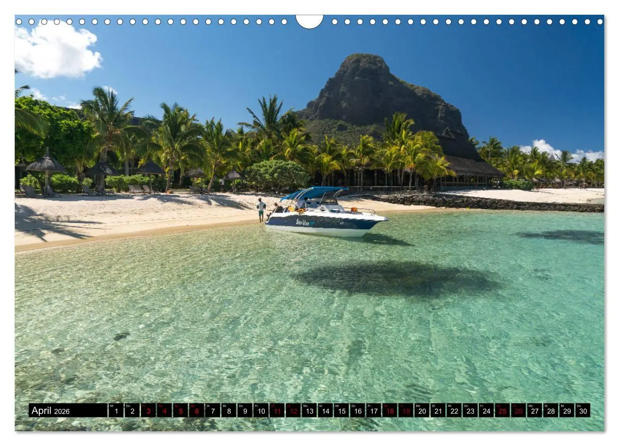 Bild: 9783457837085 | Trauminsel Mauritius (Wandkalender 2026 DIN A3 quer), CALVENDO...