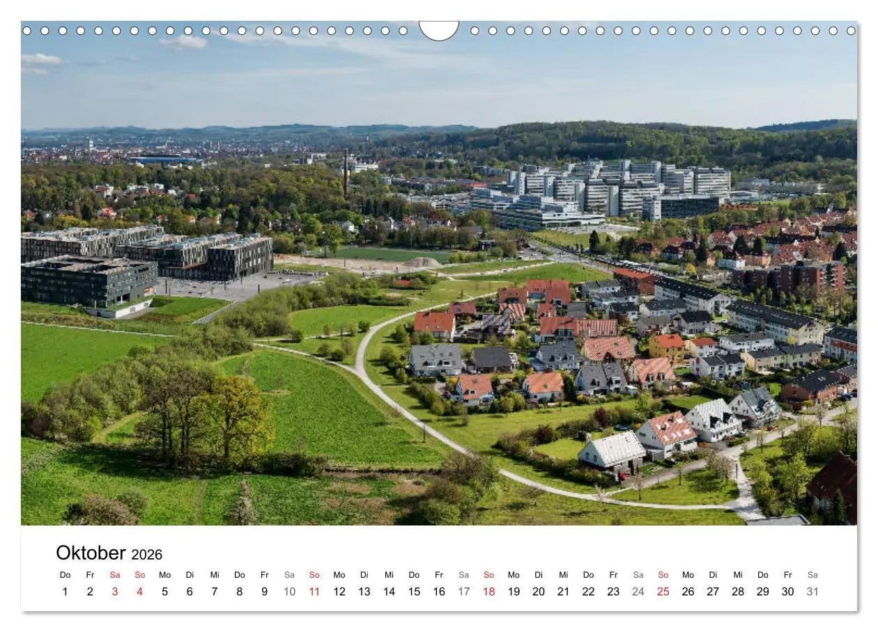 Bild: 9783457907085 | BIELEFELD aus der Vogelperspektive (Wandkalender 2026 DIN A3 quer),...