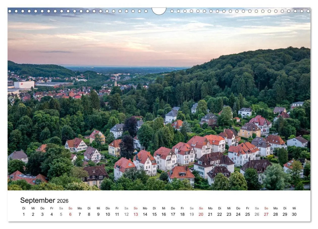 Bild: 9783457907085 | BIELEFELD aus der Vogelperspektive (Wandkalender 2026 DIN A3 quer),...