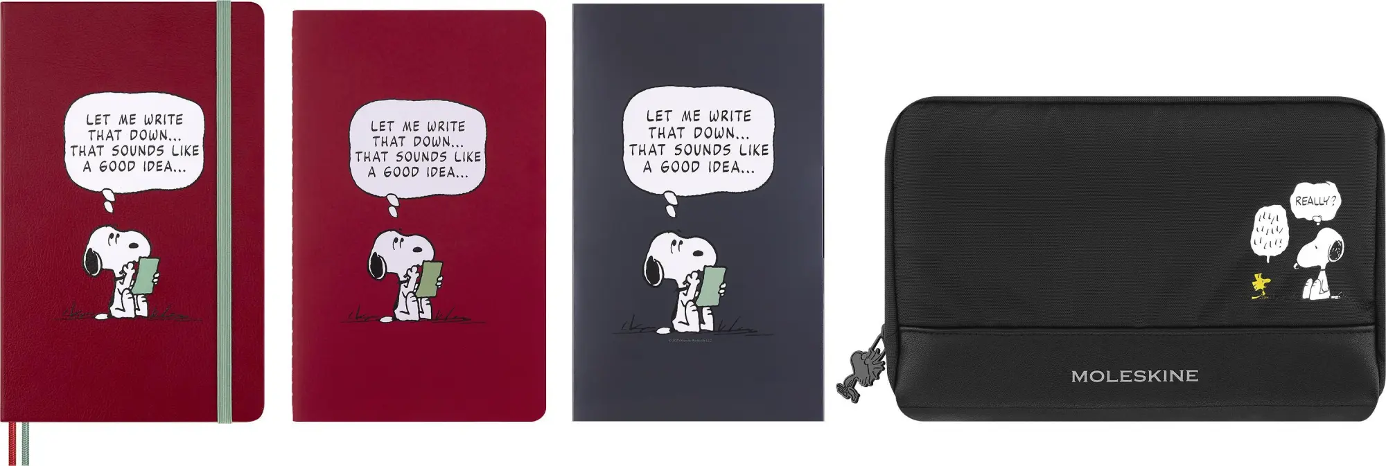 Bild: 8056999277185 | Moleskine Peanuts Sammlerbox limitierte Ausgabe, Notizbuch Hund...
