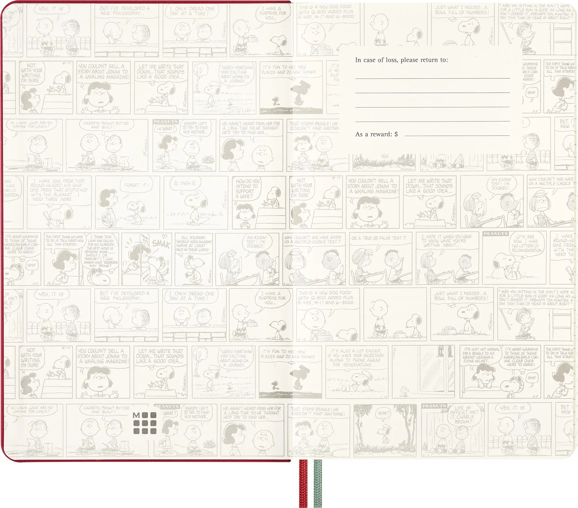 Bild: 8056999277185 | Moleskine Peanuts Sammlerbox limitierte Ausgabe, Notizbuch Hund...