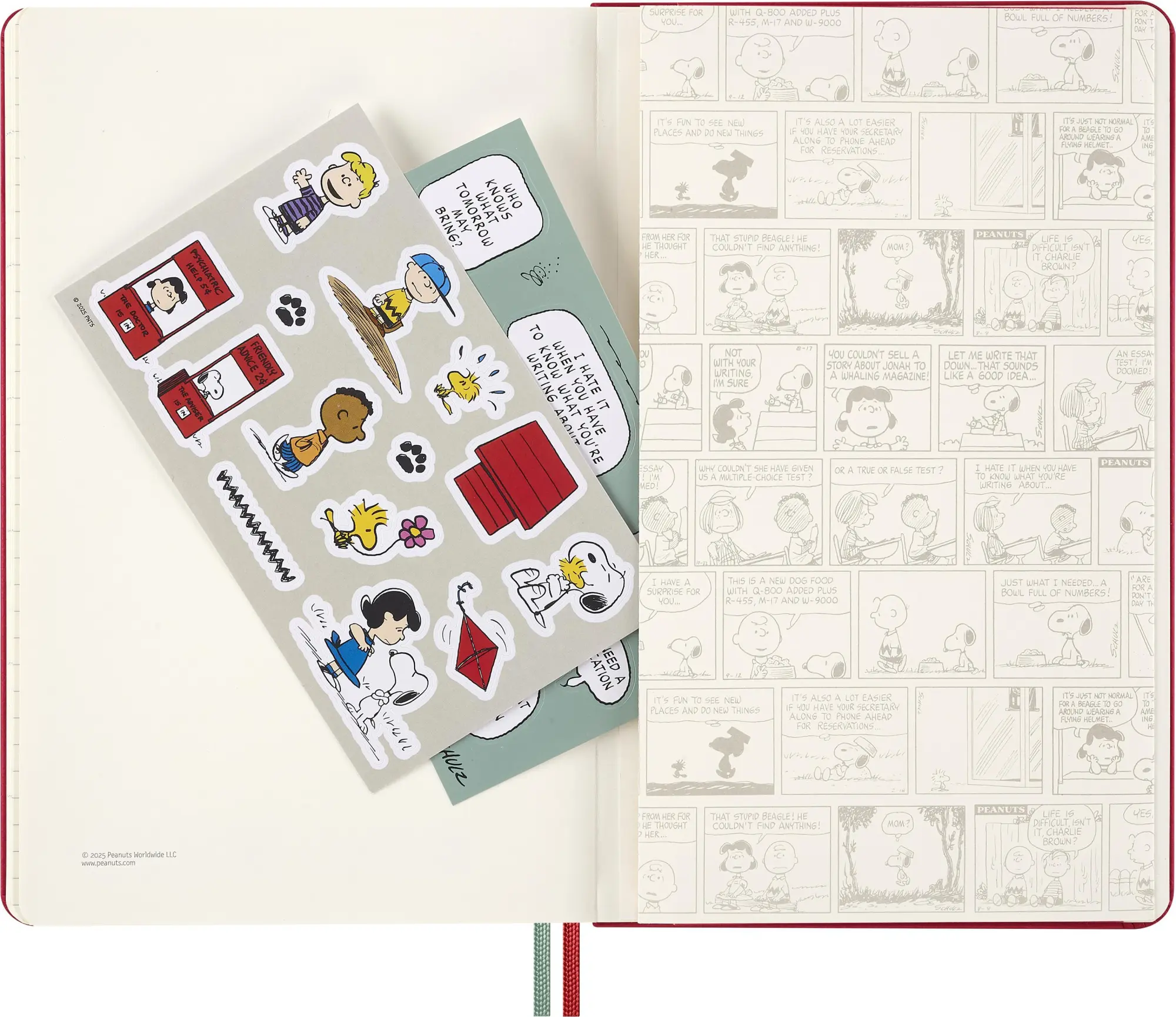Bild: 8056999277185 | Moleskine Peanuts Sammlerbox limitierte Ausgabe, Notizbuch Hund...