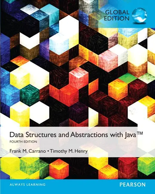 Cover: 9781292077185 | Data Structures and Abstractions with Java, Global Edition | Buch